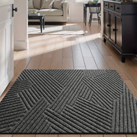ENTRYSTYLE - Solid Color Durable Non-Slip Door Mat