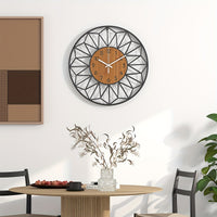 METALWOOD HOLLOW – Hollow Metal Wall Clock