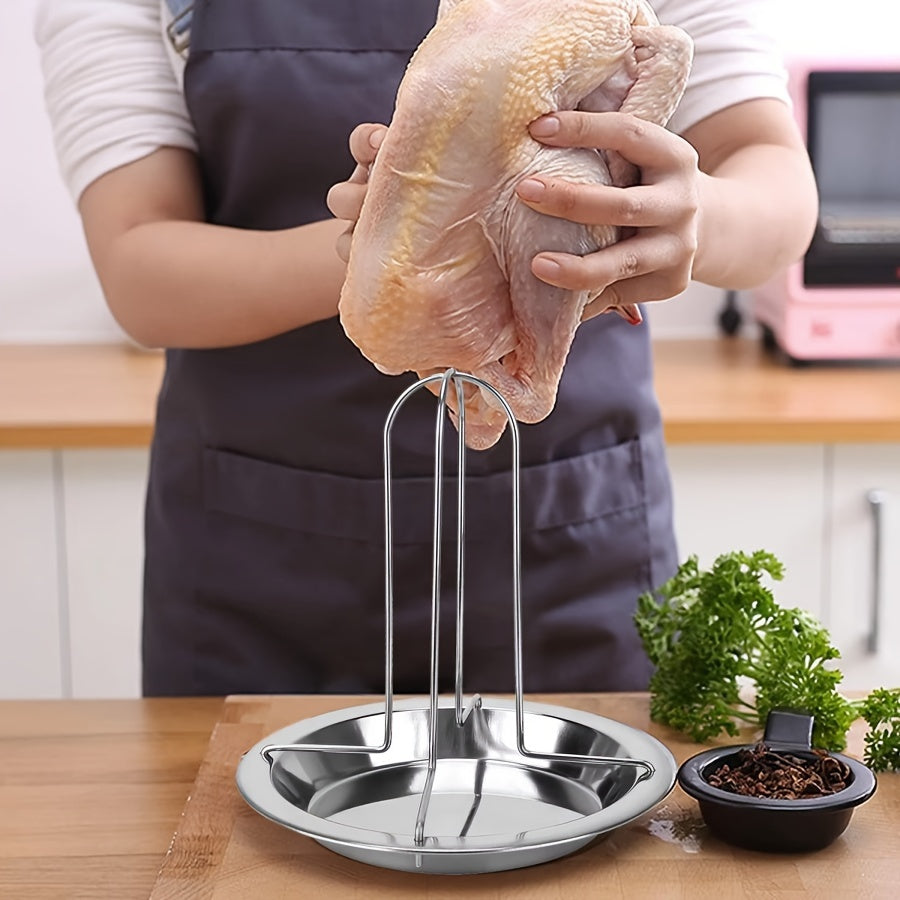 ROASTSPIRE – Vertical Chicken Roasting Rack for Even Crisp Cooking