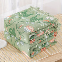 CLOUDCOVER – Lightweight Reversible Cotton Chiffon Bedspread for All-Season Comfort