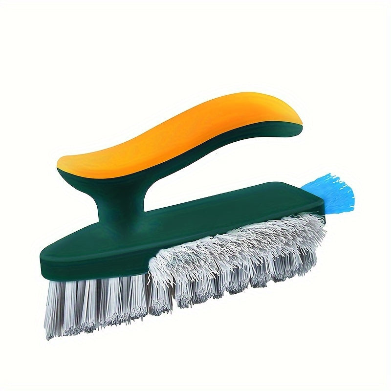 CLEANPRO - 2-in-1 Crevice & Floor Scrub Brush, Durable Plastic, Portable Design