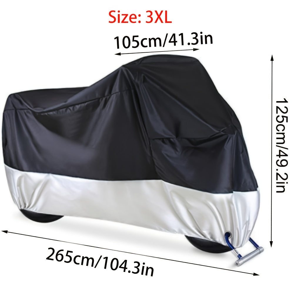 MOTORVAULT - Premium Outdoor/Indoor Scooter & Bicycle Cover, Lockable Design