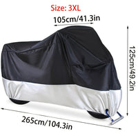 MOTORVAULT - Premium Outdoor/Indoor Scooter & Bicycle Cover, Lockable Design