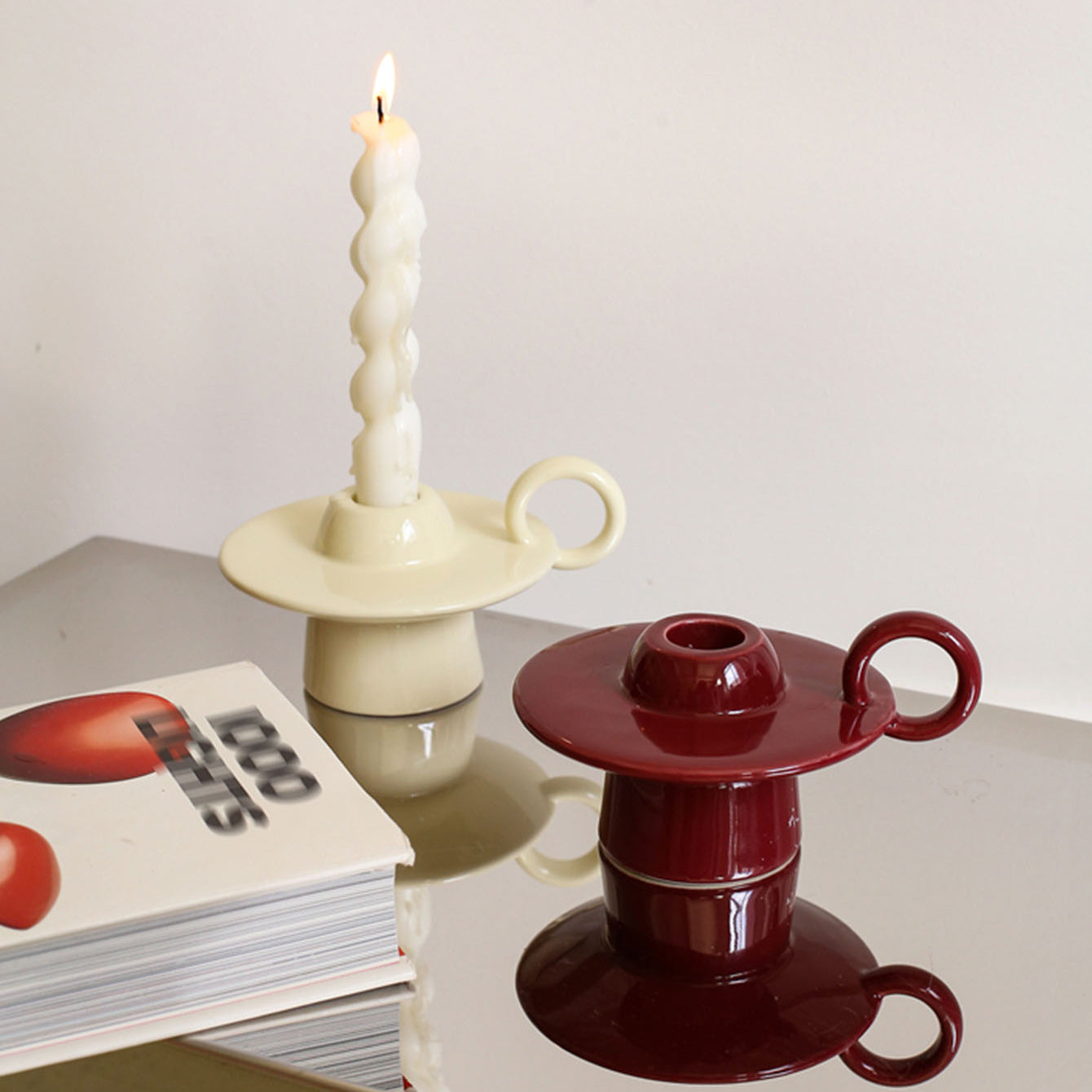 ORBITA CERAM – Vintage UFO Candle Stand