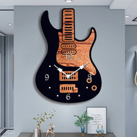 MELODYTIME – Artistic Guitar Wall Clock for Music Lovers