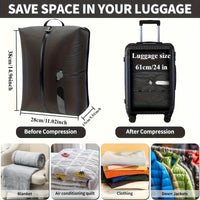 COMPRESSPACK – Reusable Vacuum Travel Bags for Space-Saving Packing