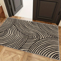 HOMESPRING - Abstract Swirl Pattern Doormat for Indoor and Outdoor Use