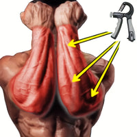 GRIPFORCE – Adjustable Hand Strength Trainer Set for Grip and Finger Training