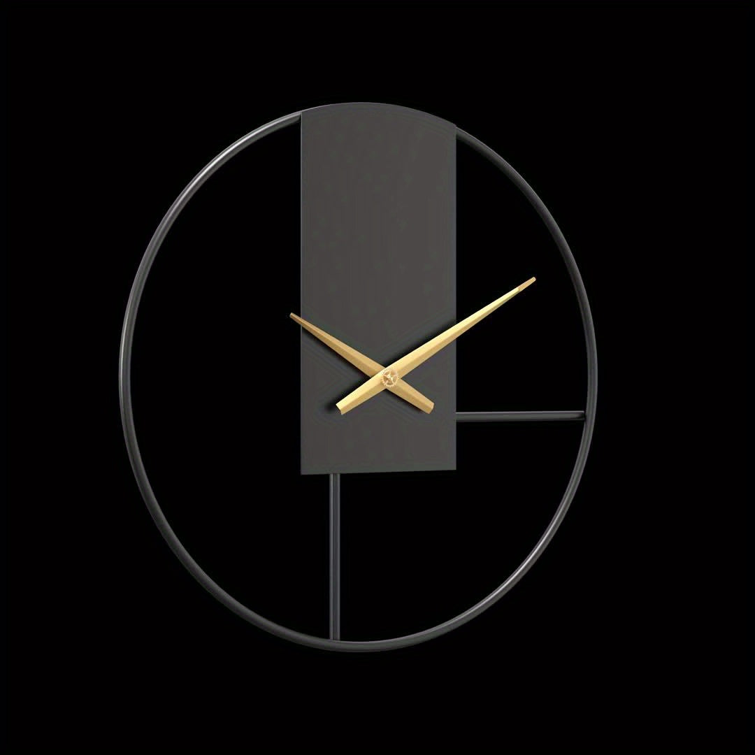 MODERNIX ROUND – 16-Inch Minimalist Metal Wall Clock