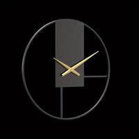 MODERNIX ROUND – 16-Inch Minimalist Metal Wall Clock