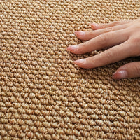 SCANDIROOTS - Oval Brown Nordic Entryway Rug Multi-Use Kitchen & Bathroom Door Mat