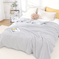COOLPLAID – Cotton Checkered Multifunction Blanket