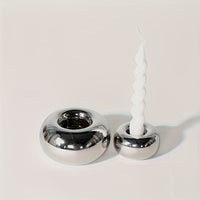 AURAGLEAM DISK – Modern Ceramic Tea Light Holder