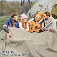 CLOUDWEAVE – Lightweight Waffle Throw Blanket for Cozy All-Season Comfort