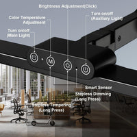 LUMICLAMP – 24W Adjustable LED Desk Lamp with Clamp