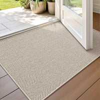 GREETWAY - Durable Summer & Autumn Striped Entry Mat
