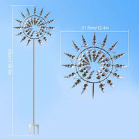 WINDORA – Handgefertigter magischer Garten-Windspinner