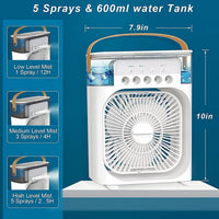 COOLMIST – Portable Air Cooler for Home, Office, and Travel Use