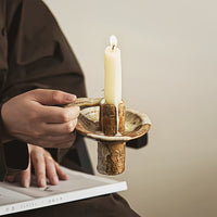 CERAMIKA RETRO – Handcrafted Ceramic Candlestick