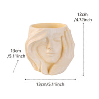 FACERPOT – Artistic Face Planter for Stylish Indoor & Outdoor Plant Display