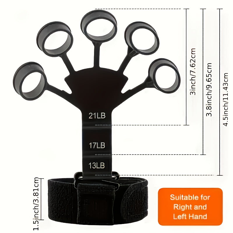 GRIPFORCE – Adjustable Hand Strength Trainer Set for Grip and Finger Training