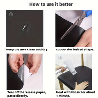 COVERHIDE – Self Sticking Leather Patch for Seat & Belt Repairs