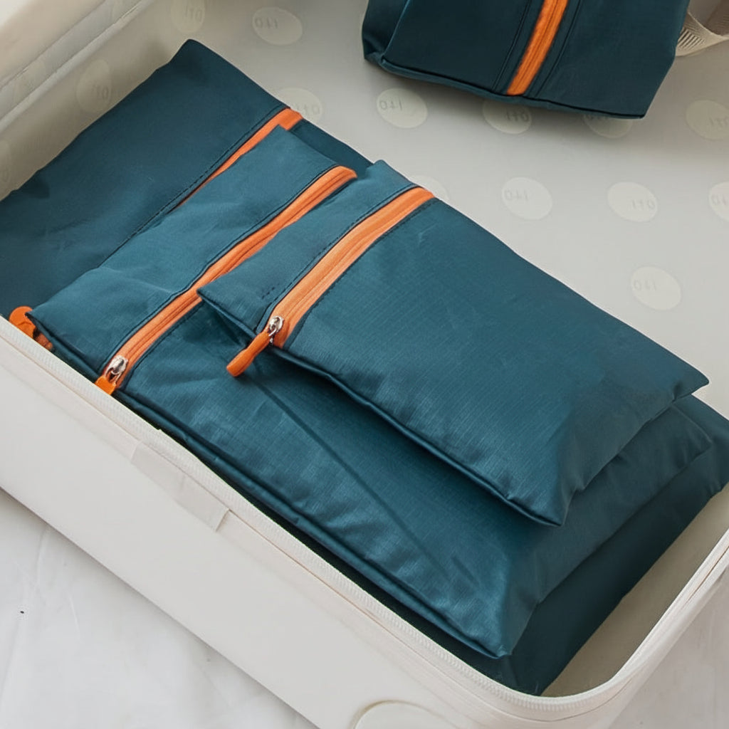 JOURNEASY - Portable 7pcs Suitcase Organizing Bag Set for Travel