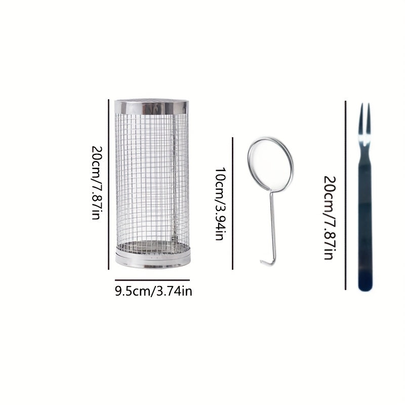 FIREBASKET – Portable Heat-Resistant Grill Set