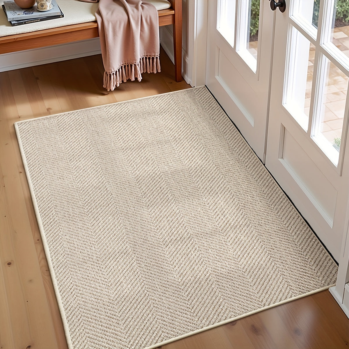 GREETWAY - Durable Summer & Autumn Striped Entry Mat