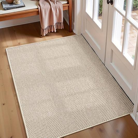 GREETWAY - Durable Summer & Autumn Striped Entry Mat