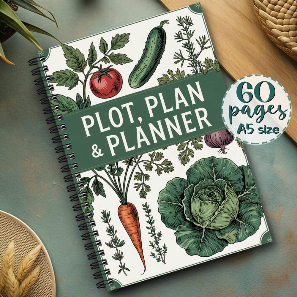 GARDENLOG – Spiral Garden Planner & Planting Organizer