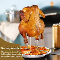 ROASTSPIRE – Vertical Chicken Roasting Rack for Even Crisp Cooking