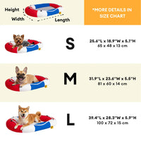 COZYBOAT – Boat Shaped Pet Pillow for Relaxing Indoor Use