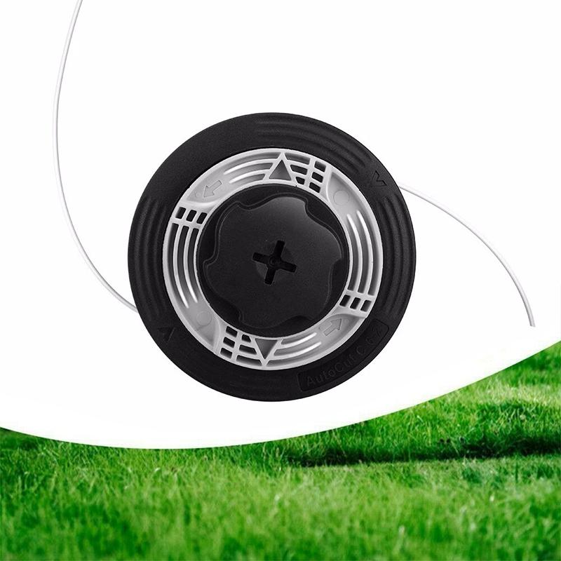 LAWNPRO - Trwała głowica podkaszarki C6-2 do cięcia trawy i chwastów, precyzyjne cięcie