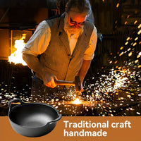 MINIFORGE – Compact Cast Iron Skillet for Even Heat & Outdoor Cooking