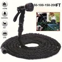 HYDROFLEX – High-Pressure Garden Hose with Nozzle