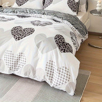 VIVAPRINT – 3pcs Multicolor Pattern Duvet Cover Set