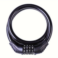 BIKEGUARD - Steel Security Cable Lock With 4-Digit Code