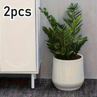 NORDILUX SET – Modern Decorative Planters for Elegant Indoor Plant Display