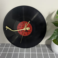 TIMETUNES - Retro Vinyl Record Wall Clock Silent Decorative Timepiece