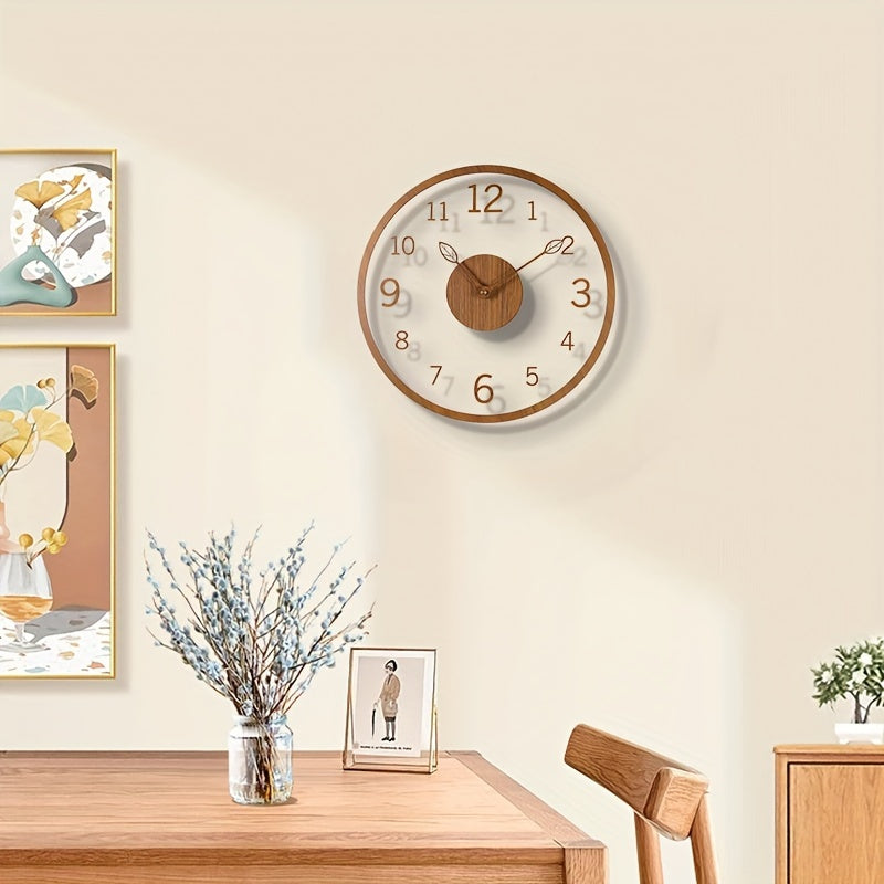 LEAFORA FLOAT – Minimalist Floating Wall Clock