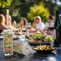 GRILLEXA - Premium Grill Basket made of stainless steel for outdoor BBQ
