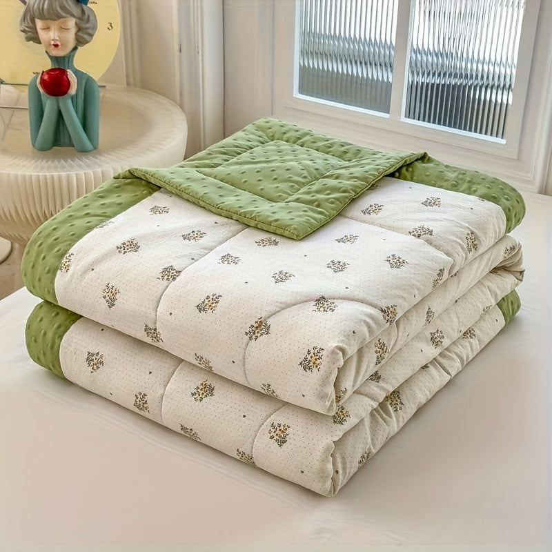 BLOOMCOOL – Lightweight Floral Summer Quilt for Breathable Sleep Comfort