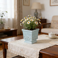 CERABOX – Vintage Ceramic Planter for Elegant Indoor Plant Display