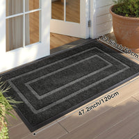 Easy Rubber Doormat for Home Entry, Durable And Slip-Resistant, Perfect for Christmas Decoration