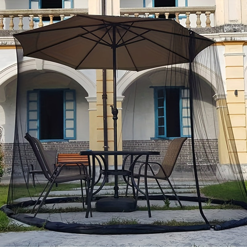 NETPARASOL – Outdoor Umbrella Mosquito Net Tent