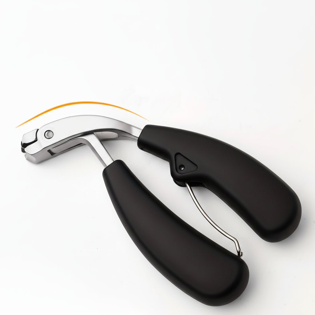 CUTIQUE - 1pc G31 Nail Clippers Ergonomic Long Handle Stainless Steel