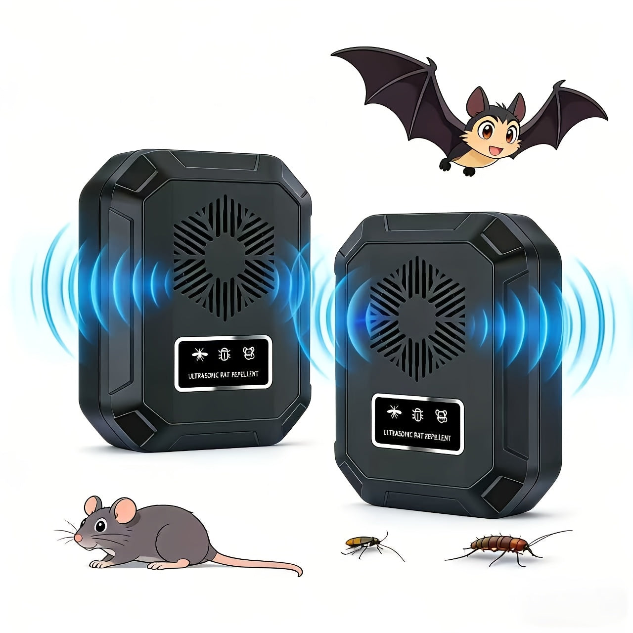 PESTSONIC – Portable Ultrasonic Pest Repeller