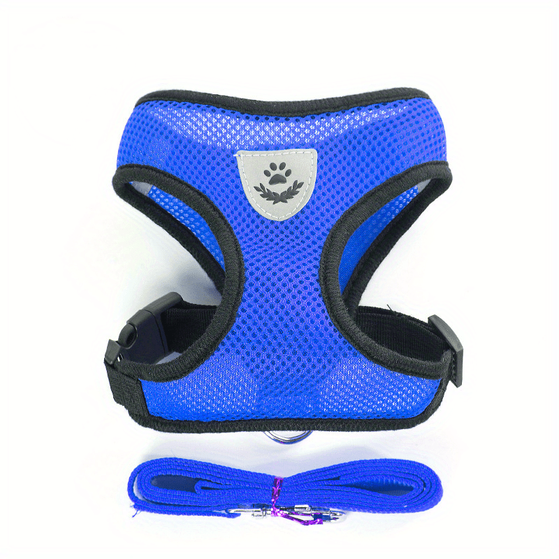 NIGHTWALK - Reflective Pet Vest with Leash for Dogs and Cats