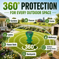 TURFGUARD – Solar Powered Mole Deterrent for Beautiful Outdoor Spaces